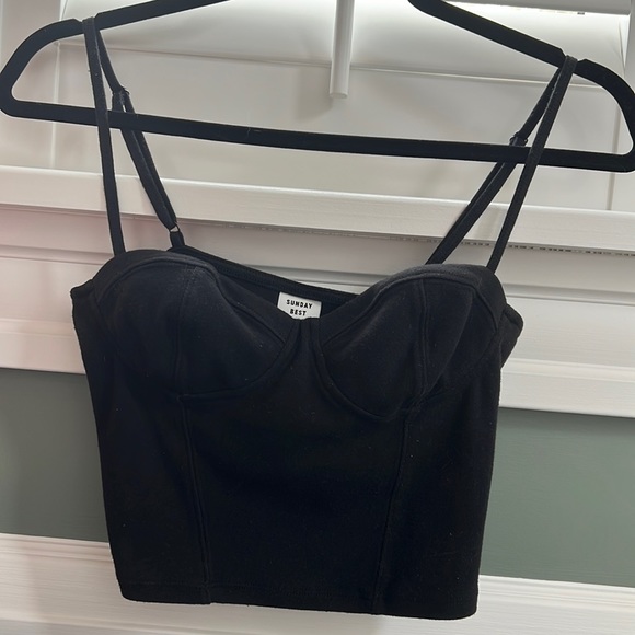Aritzia- Sunday Best Bustier Top - Picture 1 of 3